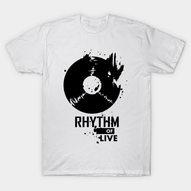 RHYTHM OF LIVE T-Shirt by solit